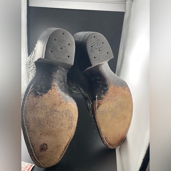 Nocona Snake Skin Lady Boots Size 7A​​​​​​​​​​​​​​​​​​​ - Picture 9 of 11